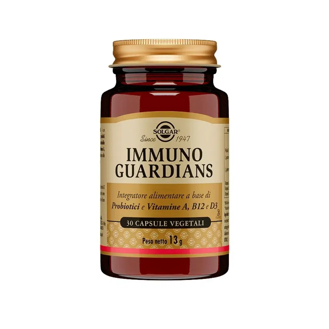 Solgar Immuno Guardians Integratore per la Flora Intestinale 30 Capsule