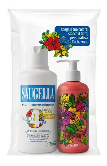 Saugella Linea Classica Blu Dermoliquido Detergente Intimo Delicato 500ml+150ml