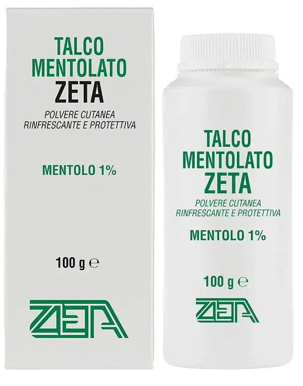 Zeta Talco Mentolato 100g