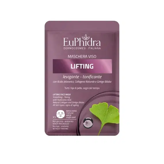 Euphidra Maschera Viso Lifting Levigante Tonificante 1 Pezzo