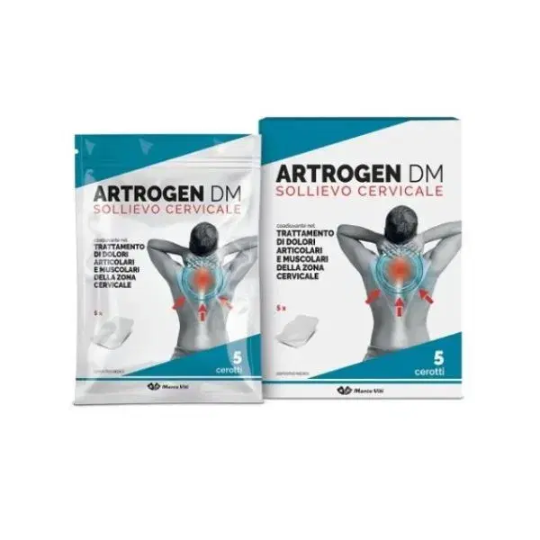 Marco Viti Artrogen Cerotti per Sollievo Cervicale 5 Pezzi