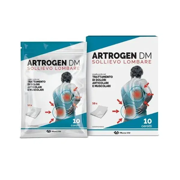 Marco Viti Artrogen Cerotti per Sollievo Lombare 10 Pezzi