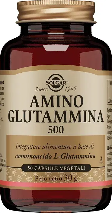 Solgar It. Multinutrient Amino Glutammina 500 50 capsule Vegetali