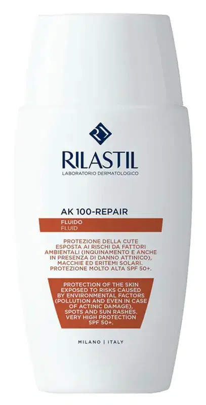 Rilastil Ak Repair 100 Emulsione Solare Fluida Idratante Protettiva 50 ml