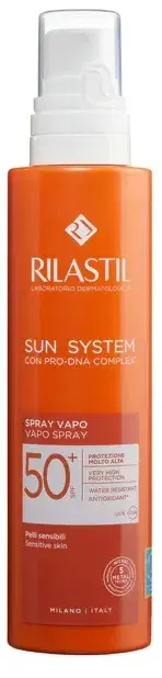 Rilastil Sun System Spf50+ Spray Solare Vapo Texture Leggera 200 ml