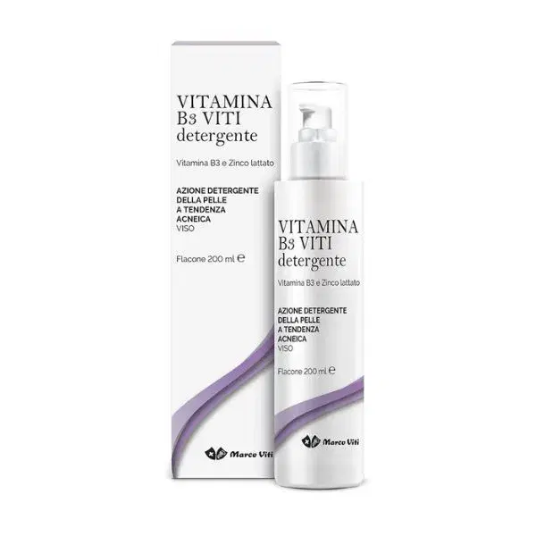 Marco Viti Vitamina B3 Detergente per Pelli a Tendenza Acneica 200ml