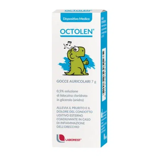 Octolen Gocce Auricolari Per Prurito Dolore E Infiammazione Dell'Orecchio 7 g Octolen Gocce Auricolari Per Prurito Dolore E Infiammazione Dell'Orecchio 7 g