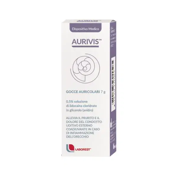 Aurivis Gocce Auricolari Per Prurito Dolore E Infiammazione Dell'Orecchio 7 g Aurivis Gocce Auricolari Per Prurito Dolore E Infiammazione Dell'Orecchio 7 g