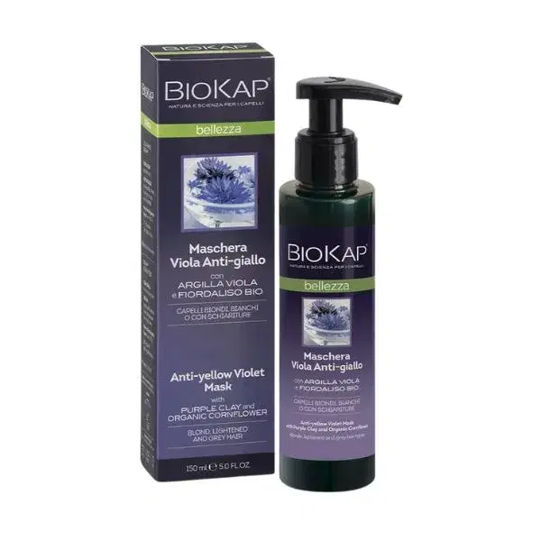 Biokap Bellezza Maschera Viola Ravvivante Anti Giallo 150 ml
