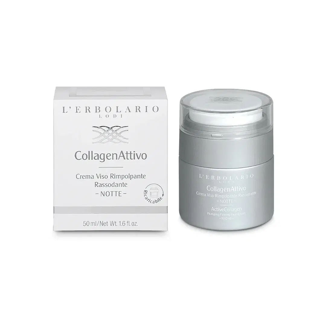 L'erbolario Collagenattivo Crema Viso Notte Rimpolpante Rassodante 50ml