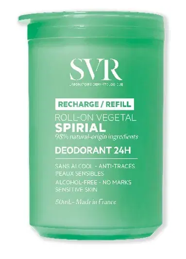 Svr Spirial Roll-on Ricarica Vegetal Deodorante Naturale 50 ml