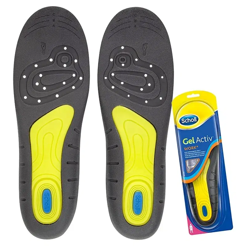 Scholl Linea Benessere dei Piedi Gel Activ Work 1 Paio di Solette Donna