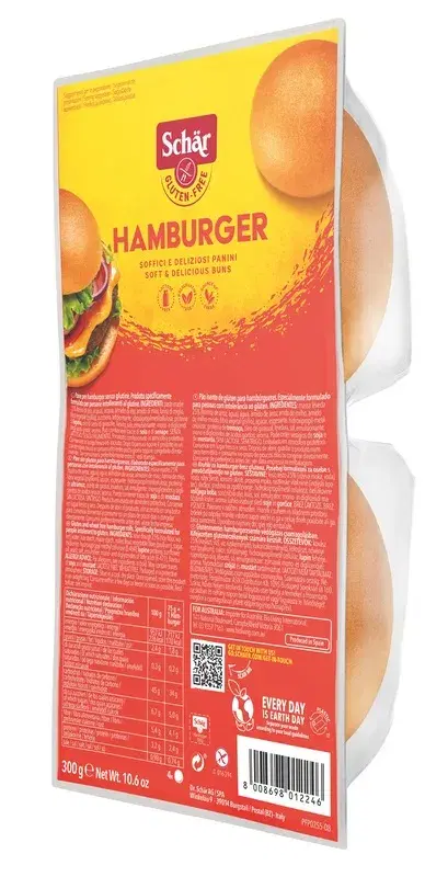 Dr.schar Schar Panini Hamburger 4x75g