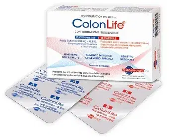 Colonlife Integratore per il Trattamento delle Colopatie 10 compresse+10 capsule