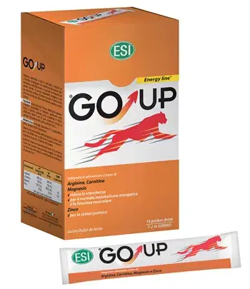 Esi Go Up Integratore Alimentare per Stanchezza e Affaticamento 16 Pocket Drink