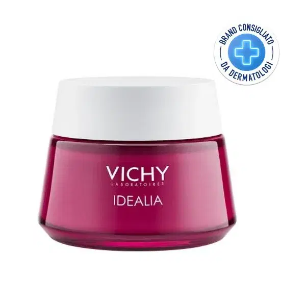 Vichy Idealia Crema Energizzante Levigante Illuminante per Pelle Secca 50 ml