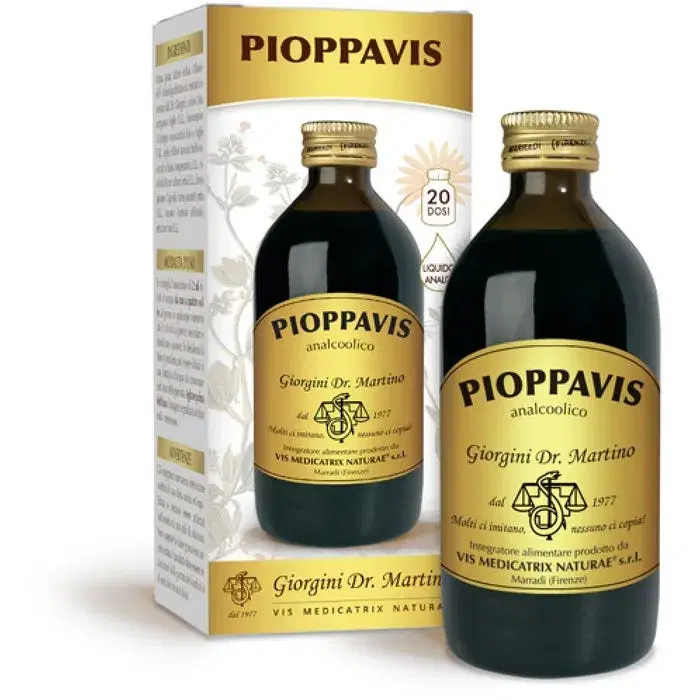 Dr. Giorgini Pioppavis Liquido Analcoolico Integratore Drenante 200 ml