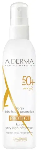 A-Derma Protect SPF50+ Protezione Solare Spray Molto Alta 200 ml