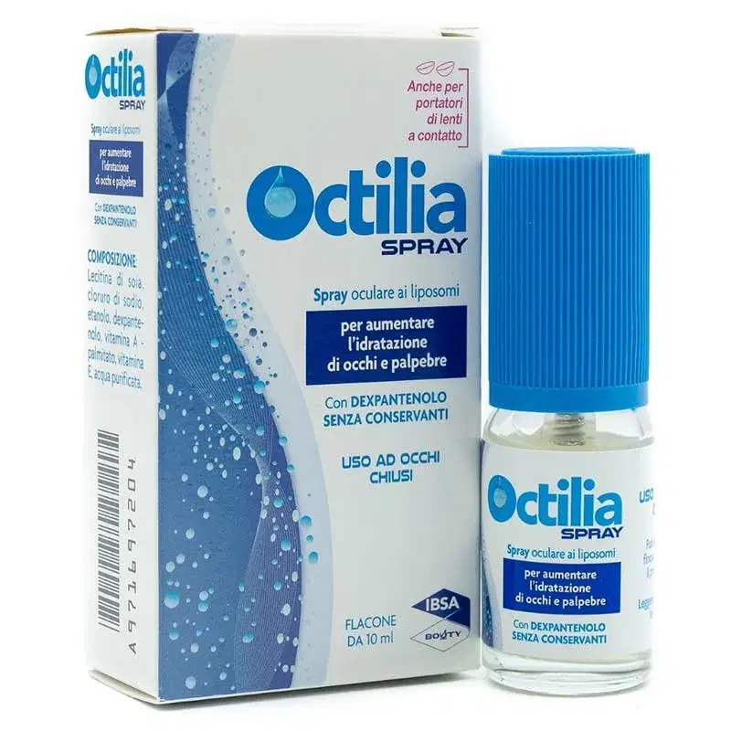 IBSA Linea Salute degli Occhi Octilia Spray Oculare Liposomi Lubrificante 10 ml