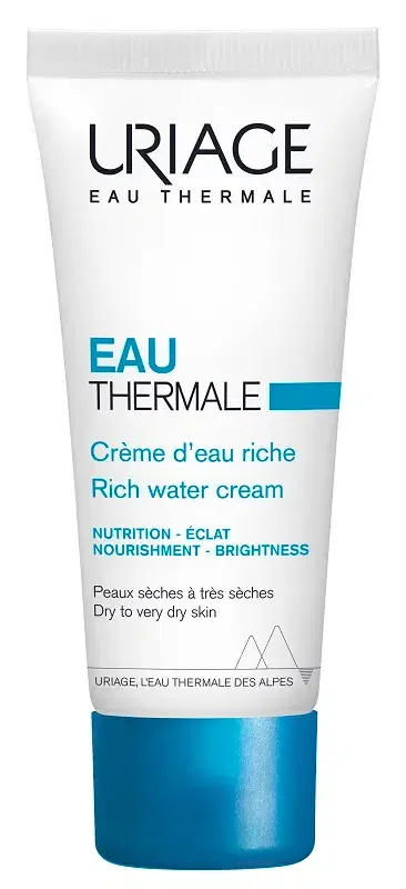 Uriage Eau Thermale Crema Ricca all'Acqua Nutriente Idratante 40 ml
