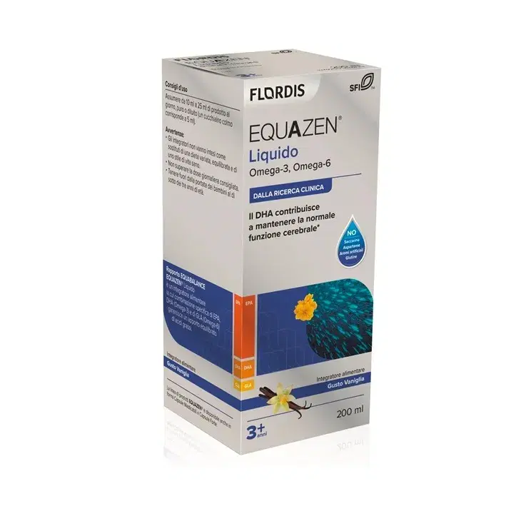 Named Linea Apparato Neurologico Equazen Integratore Liquido Vaniglia 200 ml