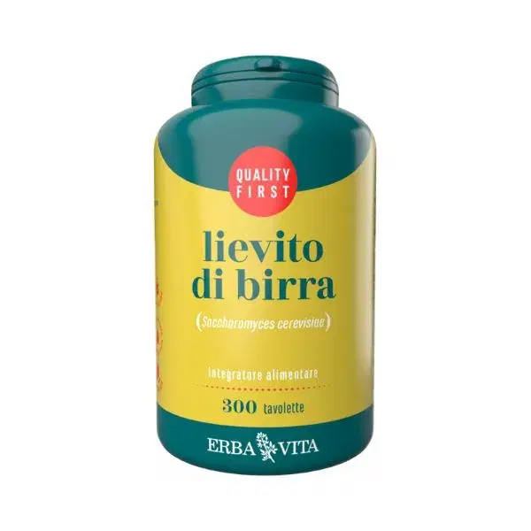 Erba Vita Lievito di Birra Integratore Alimentare 300 Tavolette