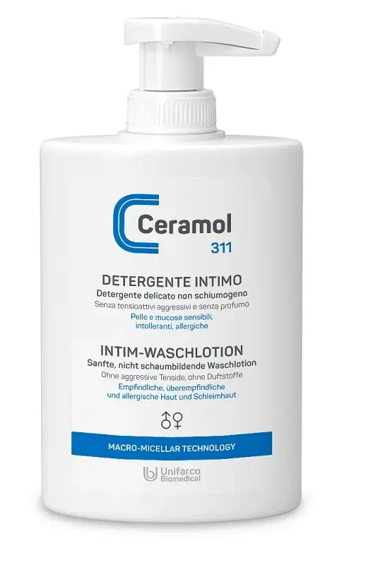 Ceramol 311 Detergente Intimo Delicato con Azione Lenitiva 250 ml