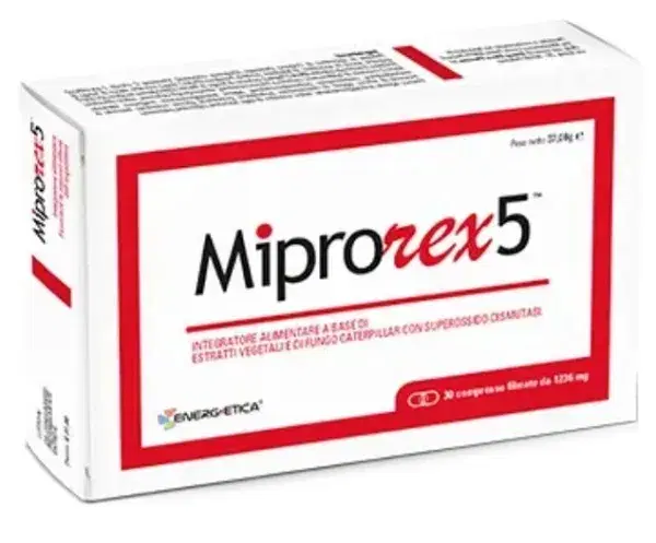 Miprorex 5 Integratore Benessere Vie Urinarie 30 Compresse