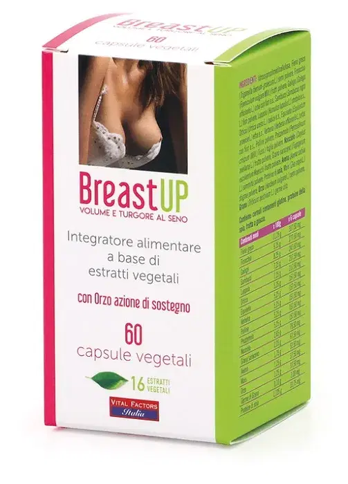 Breast Up Integratore Rassodante Seno 60 Capsule