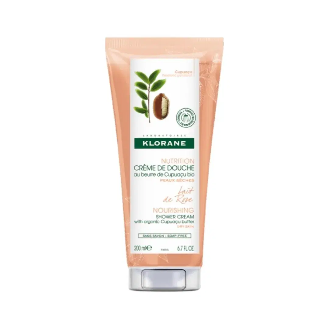 Klorane Crema Doccia Latte Di Rosa 200 ml