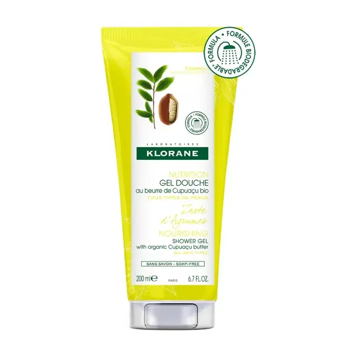 Klorane Zest d'Agrumi Gel Doccia Energizzante Rinfrescante 200 ml