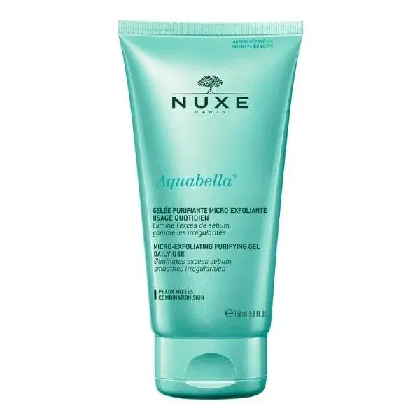 Nuxe Aquabella Gel Purificante Microesfoliante Detergente per il Viso 150 ml