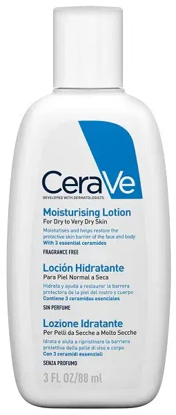 CeraVe Moisturising Lotion Lozione Protettiva Idratante Viso e Corpo 88 ml