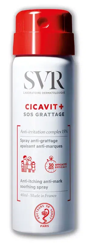 Laboratoires Svr Cicavit Sos Grattage Spray Lenitivo Anti-Prurito 40 ml