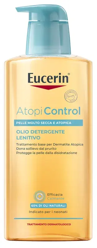 Eucerin Atopi Control Olio Detergente 20% Omega per Dermatite Atopica 400 ml