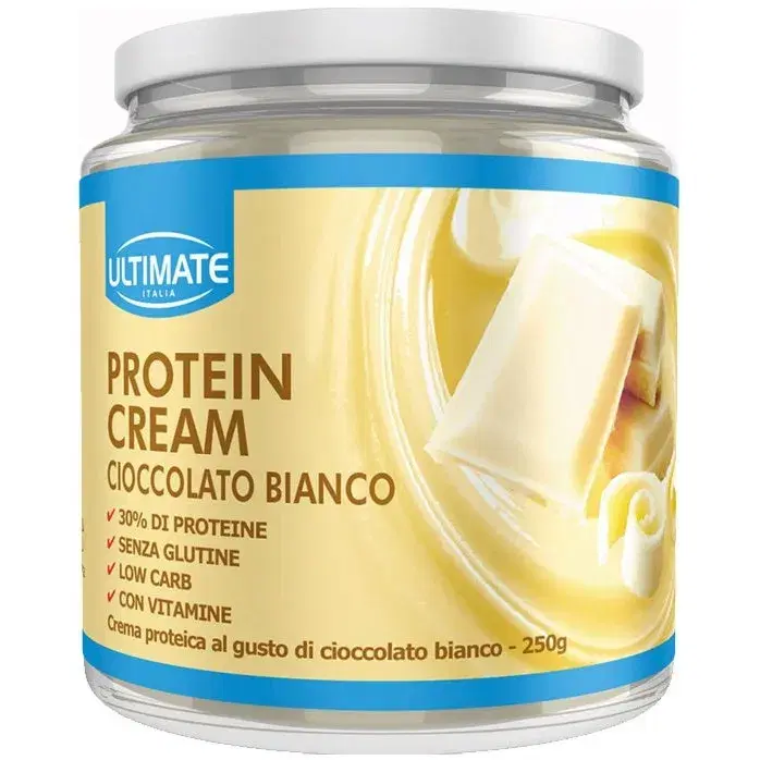 Ultimate Italia Protein Crema Spalmabile Cioccolato Bianco 250 g