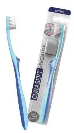 Curasept Specialist Spazzolino Ortho Igiene Orale Apparecchi Ortodontici 1 Pezzo