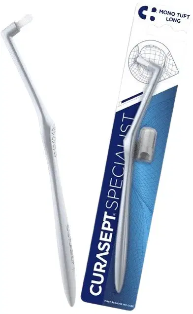 Curasept Specialist Spazzolino Mono Tuft Long Setole Morbide e Flessibili 1Pezzo