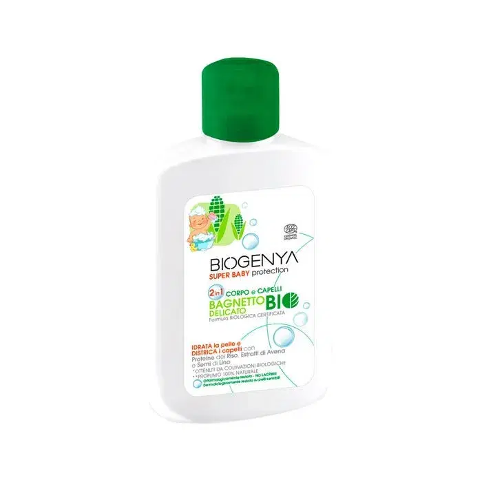 Biogenya Baby Detergente Bio Bagnetto Delicato Corpo e Capelli