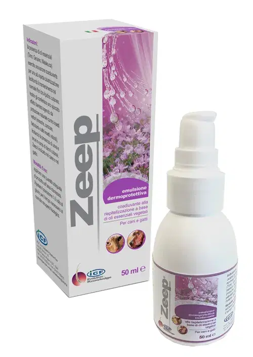 Zeep Emulsione Ristrutturante Riepilidizzante Cani e Gatti 50 ml