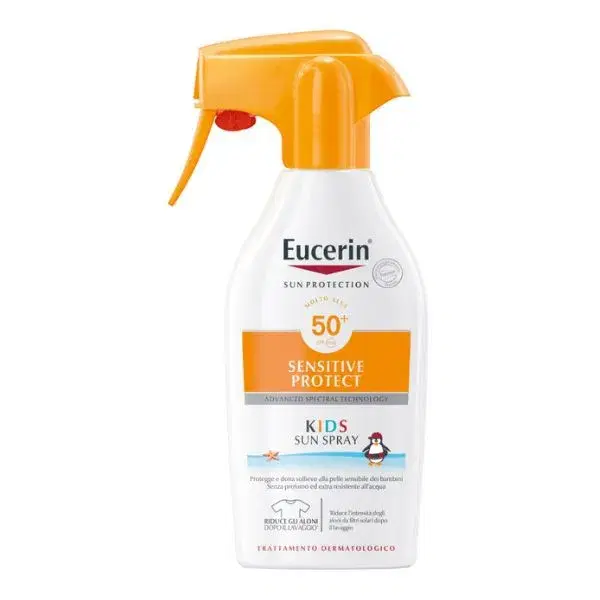 Eucerin Sentitive Protect Sun Spray Kids Protezione Bambini Spf 50+ 300 ml