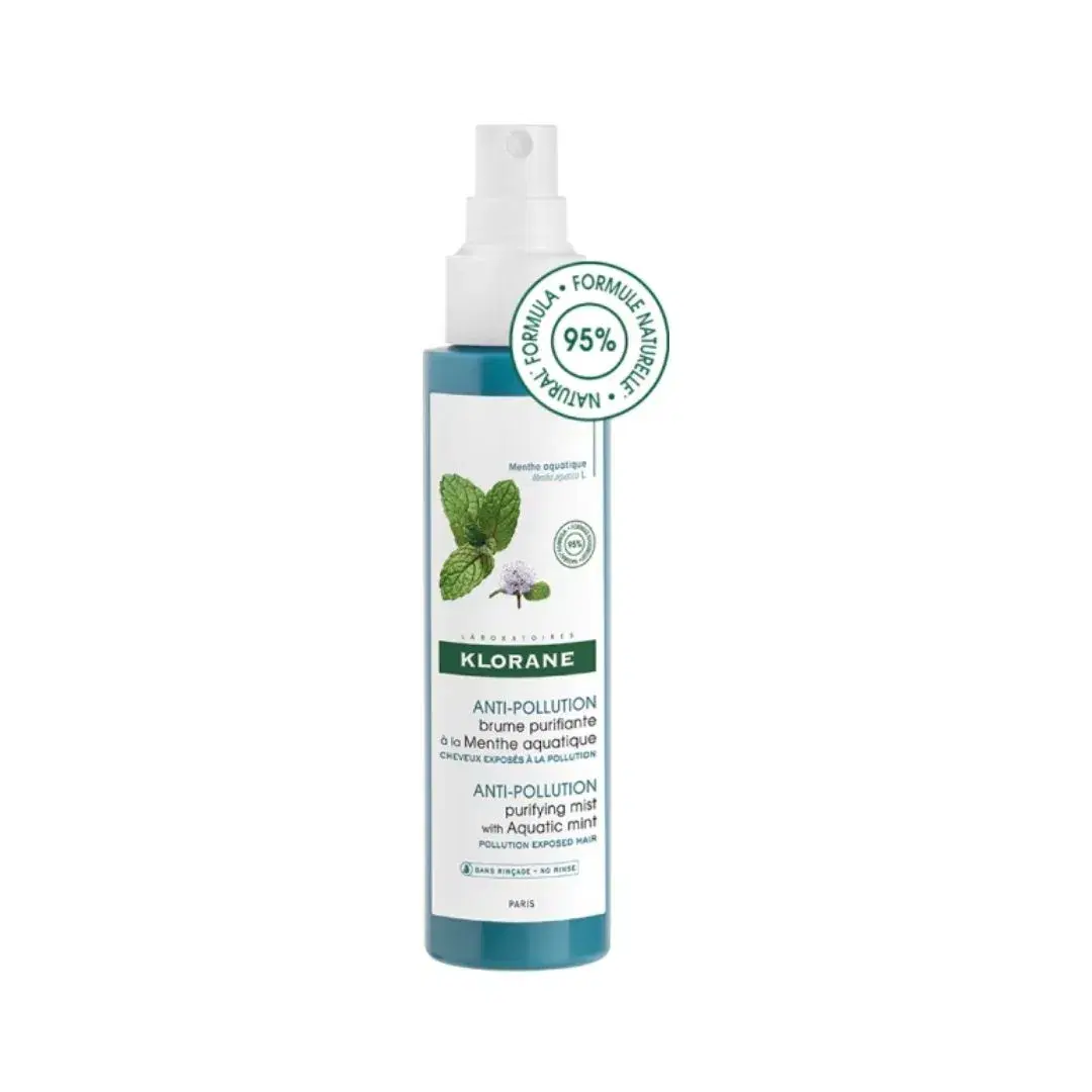 Klorane Spray Detox Purificante alla Menta Acquatica Neutralizza gli Odori 100ml