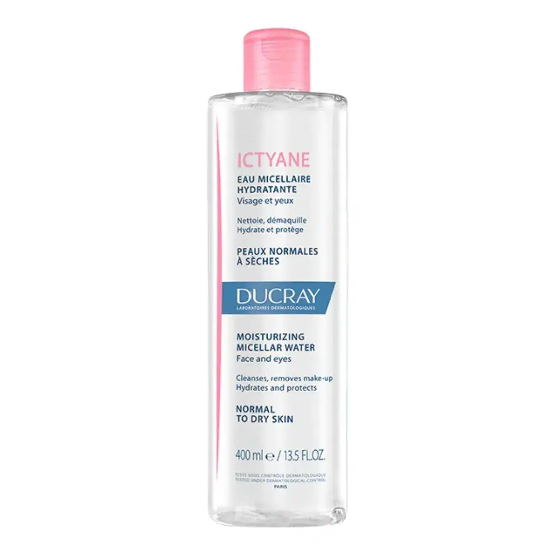 Ducray Ictyane Acqua Micellare Detergente Idratante 400 ml