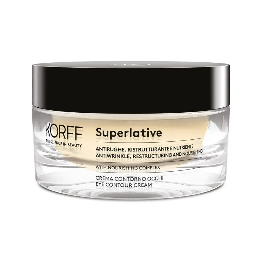 Korff Superlative Crema Contorno Occhi Antirughe Nutriente 15 ml