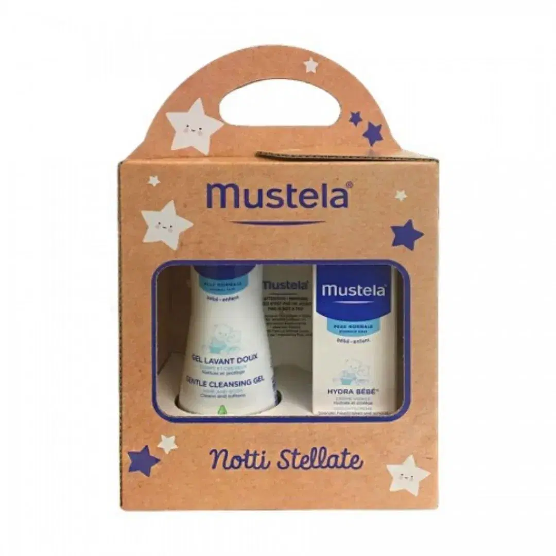 Mustela Cofanetto Notti Stellate Detergente Delicato 200 ml + Crema Viso 40 ml
