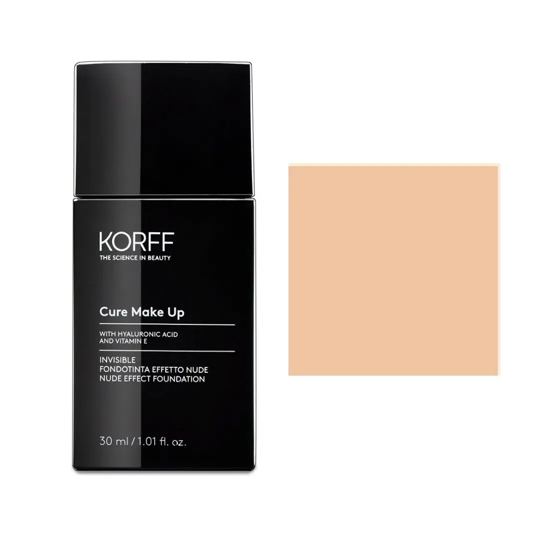 Korff Cure Make Up Fondotinta Invisible Effetto Nude N. 02