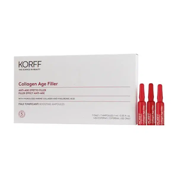 Korff Collagen Age Filler Fiale Antiage Tonificanti 7 Giorni 7 x 1 ml