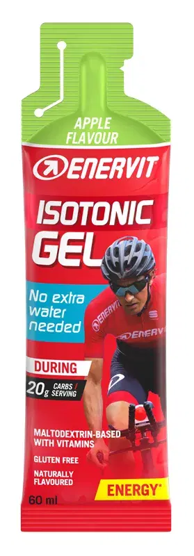 Enervit Isotonic Gel Energetico Integratore per Sportivi Gusto Mela 60 ml