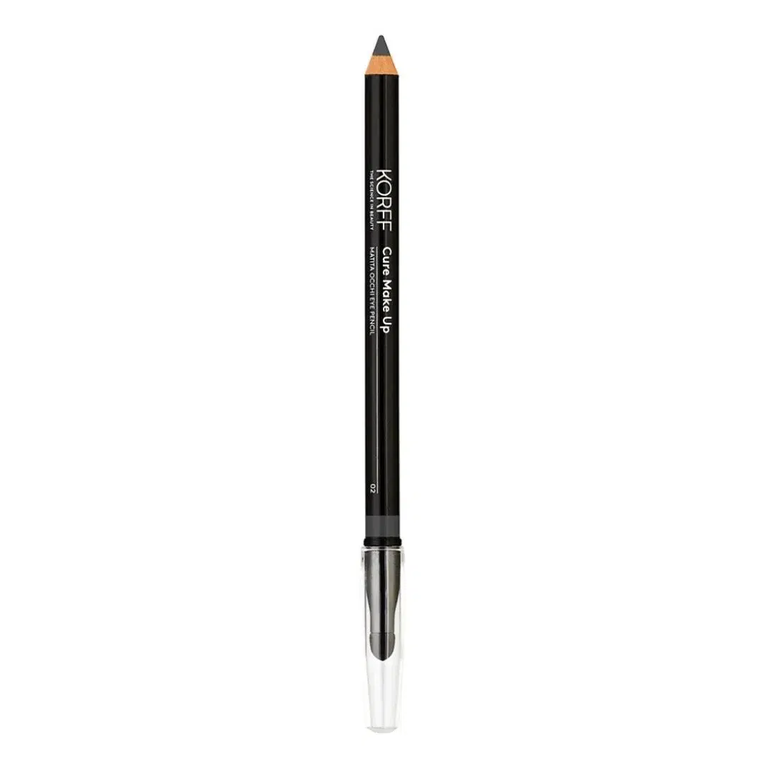 Korff Cure Make Up Matita Occhi Tratto Morbido con Sfumino n.02 Nero Chiaro