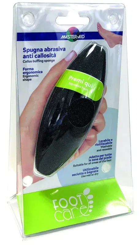 Master-Aid Spugna Abrasiva Anti-Callosita' 1 Pezzo